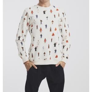 Thinking Mu Mitos Jalon Icons Sweatshirt Sweater Size Small